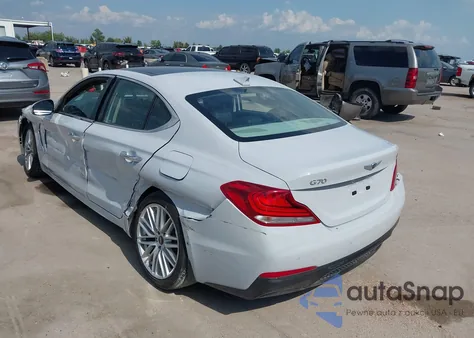 2020 Genesis G70 2.0T Rwd из США, поврежденный, VIN KMTG34LA0LU055631